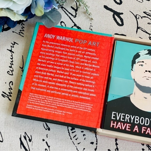 Andy Warhol Greatest Hits Keepsake Boxed Stationary Blank Notecards & Envelopes - Picture 7 of 9